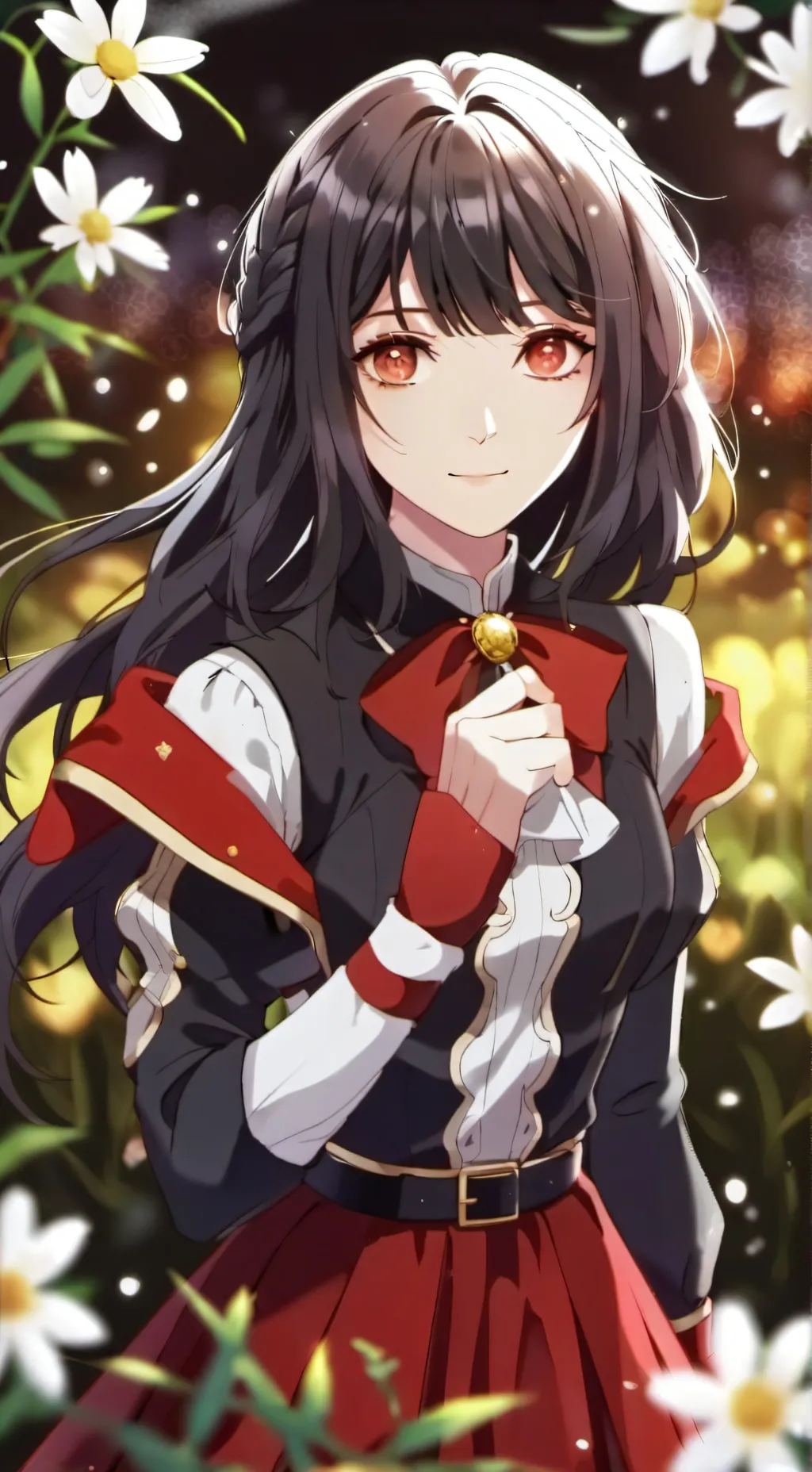 ai character: Lucía  background