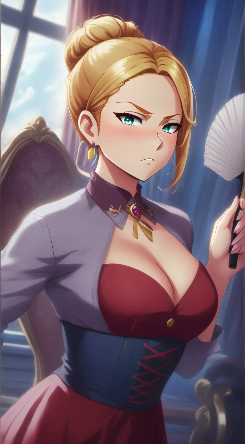 ai character: Victoria background