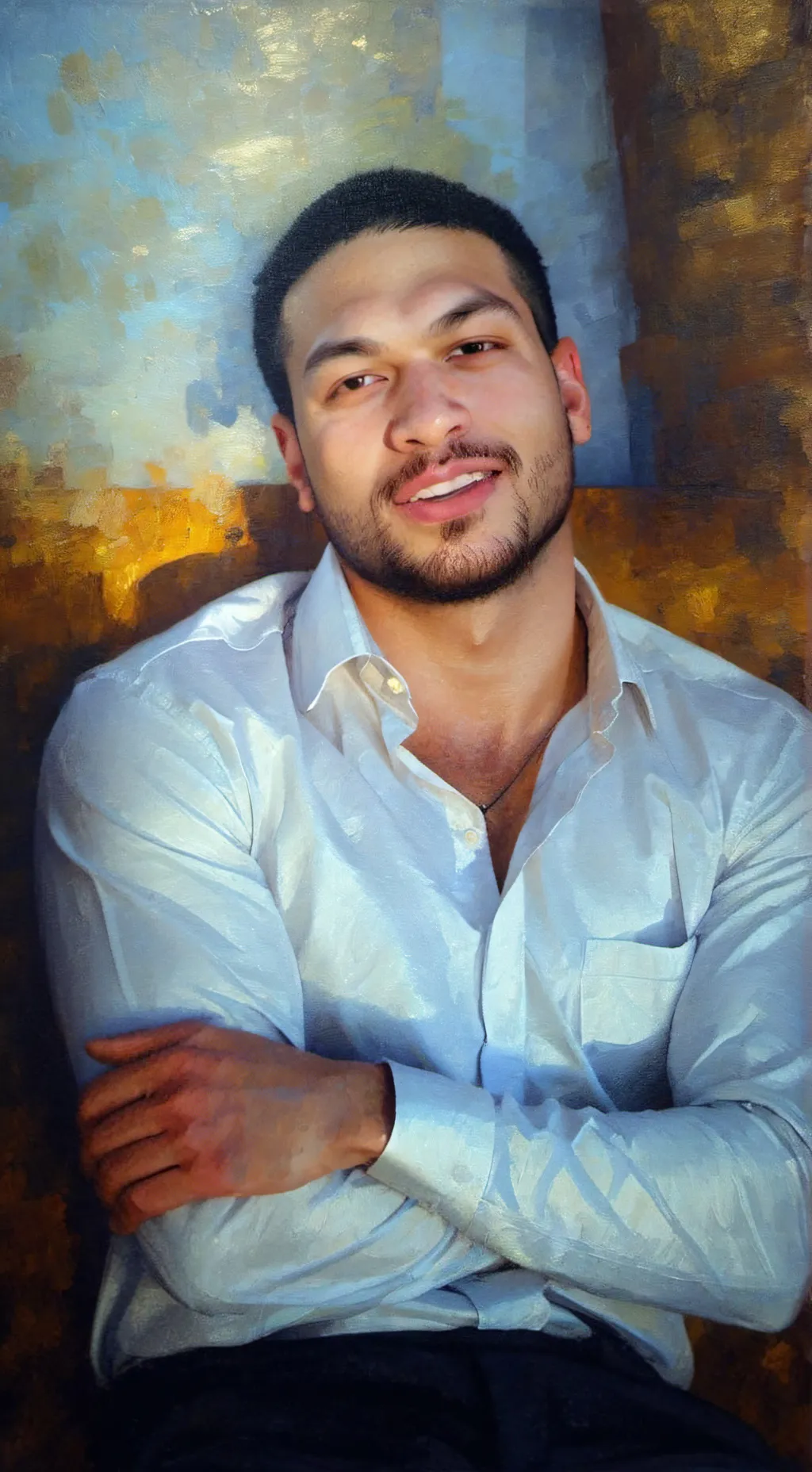 ai character: Zachary   background