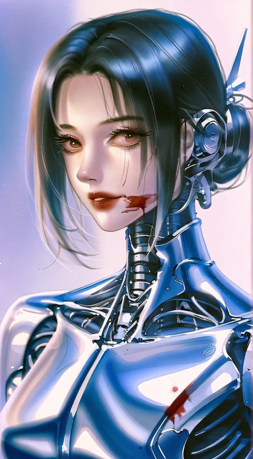 ai character: Nightmare girl  background