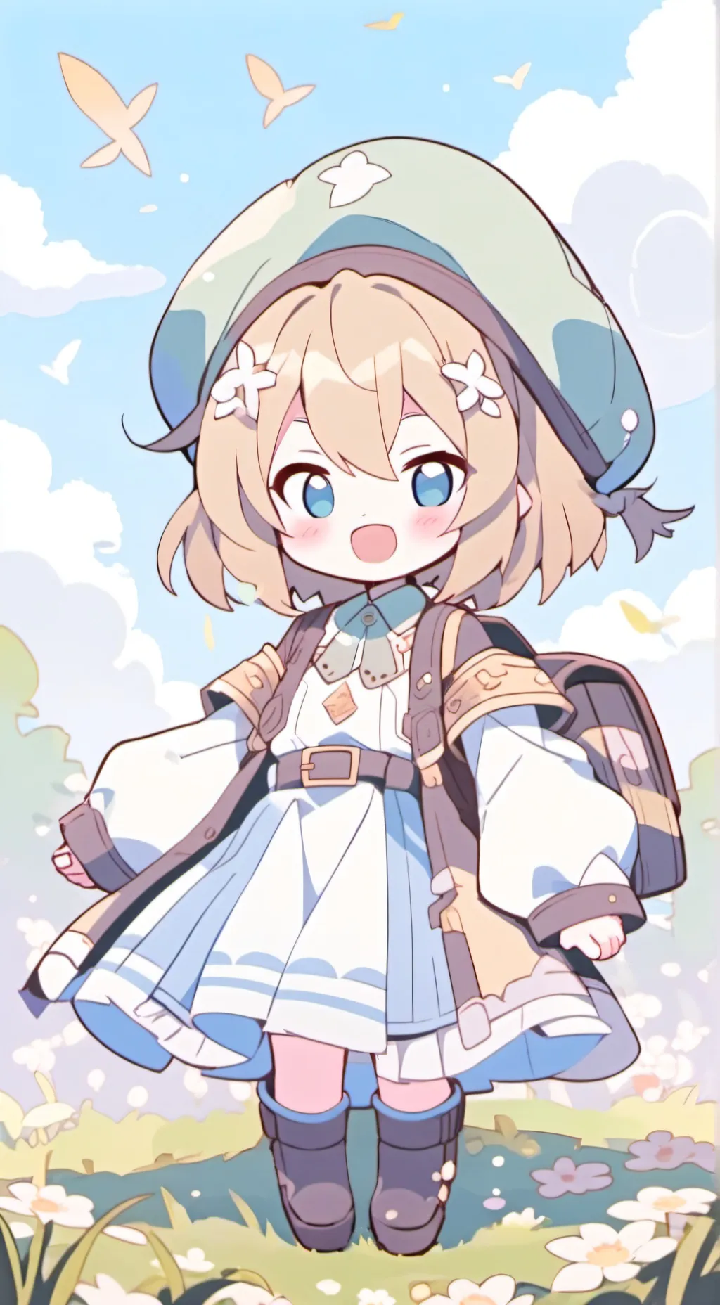 ai character: naya background