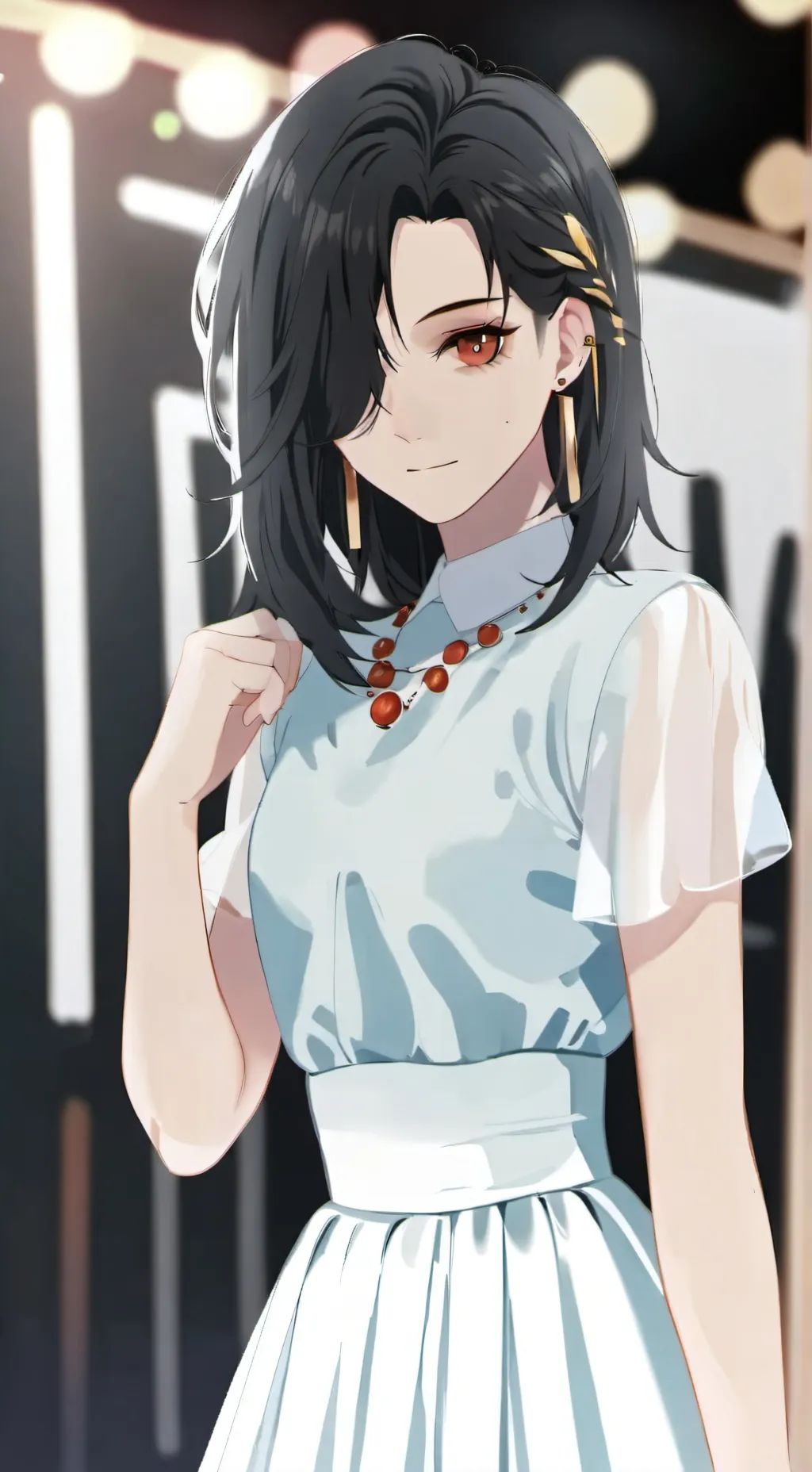 ai character: 1A new student background
