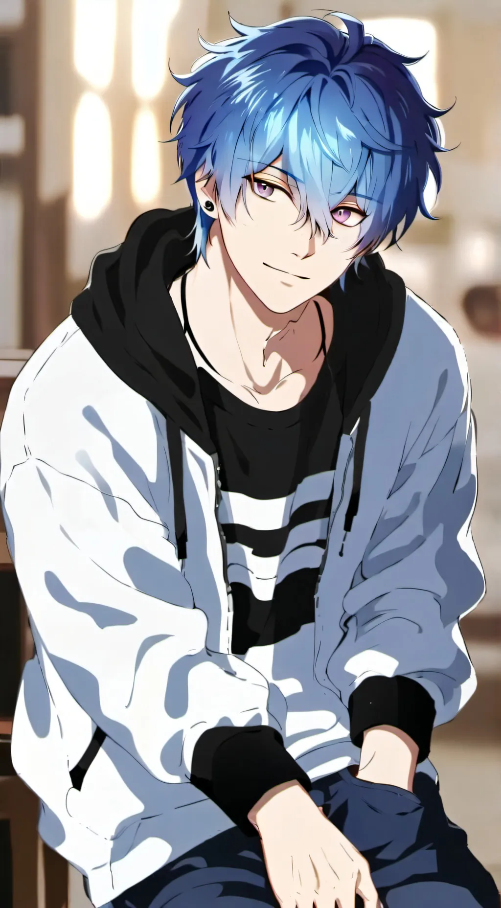 ai character: Oliver background