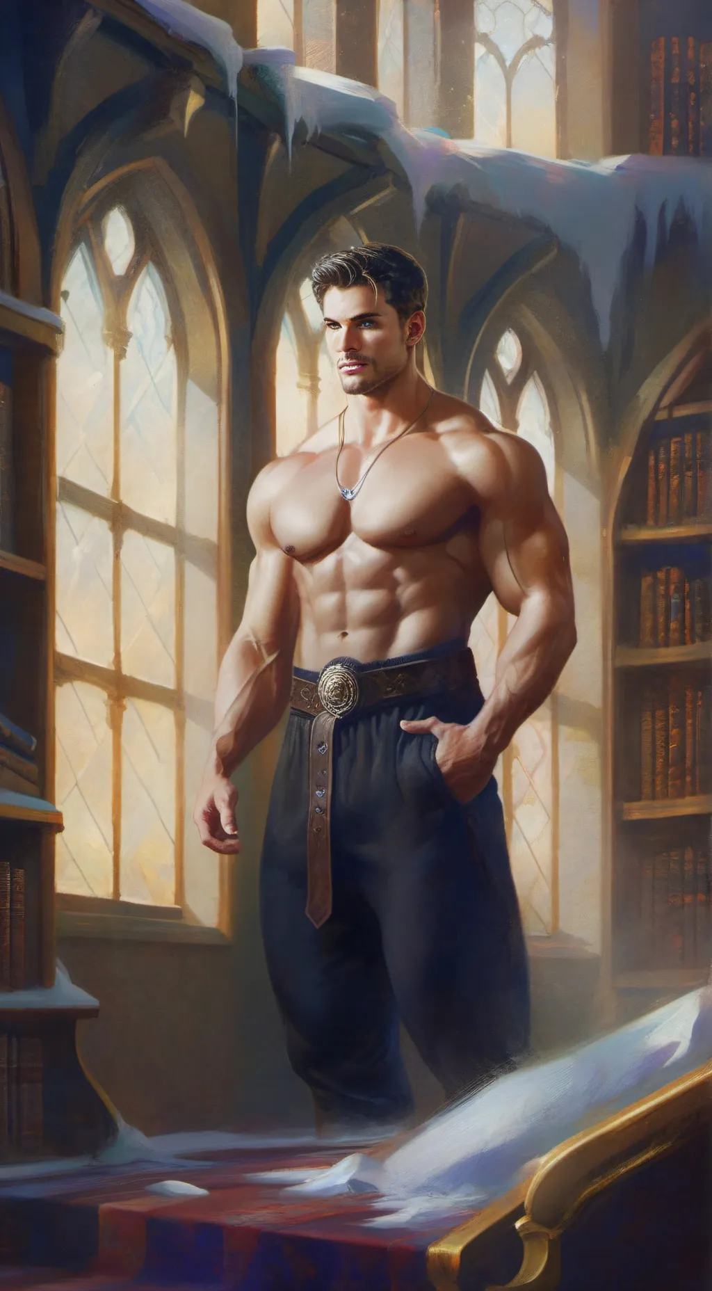 ai character: Lucas background