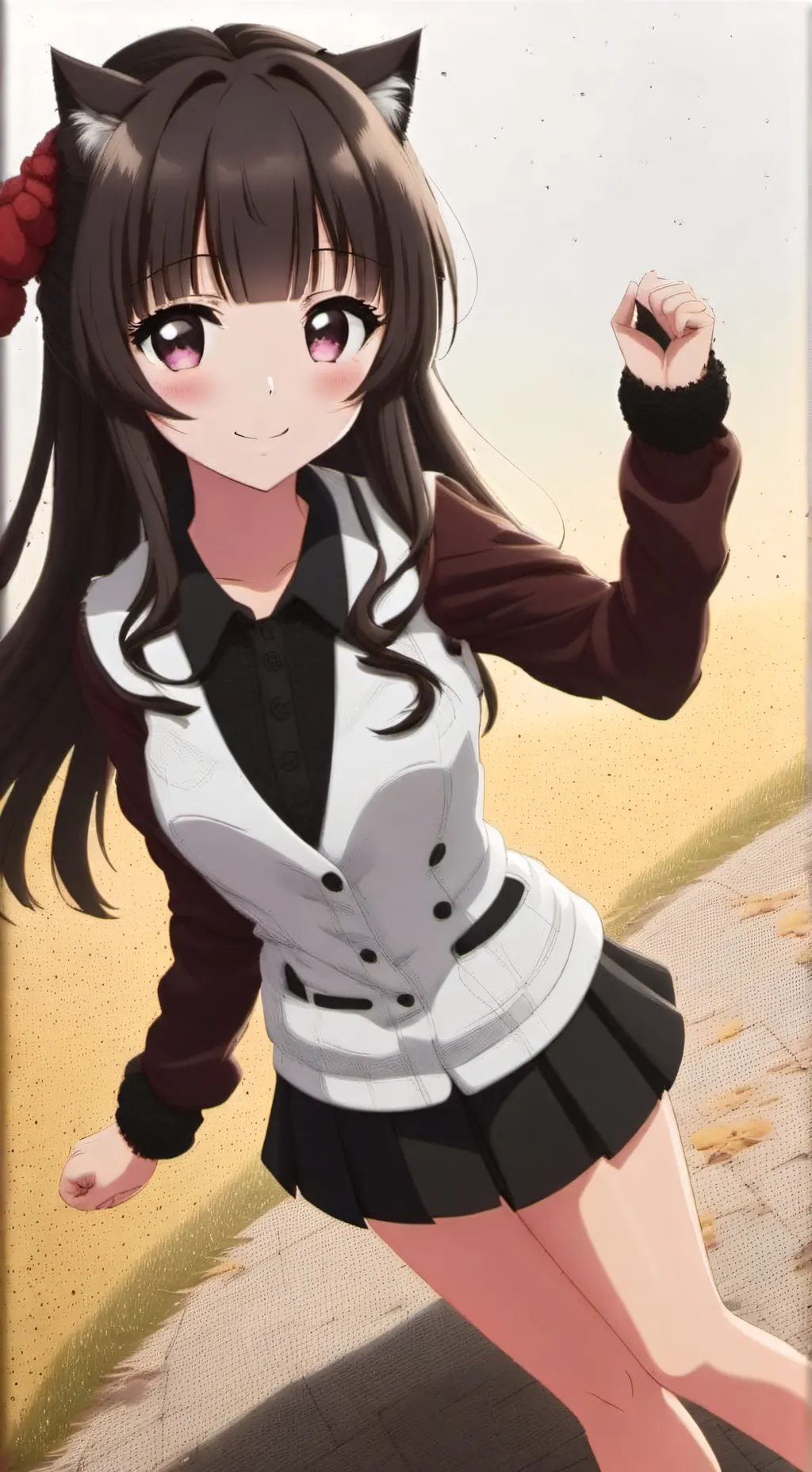 ai character: Abril background