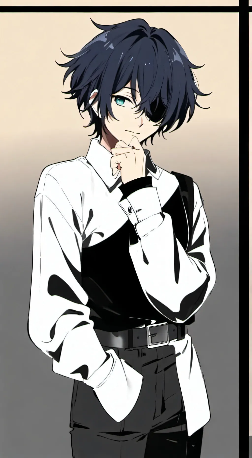 ai character: °•yuchiro kny°• background