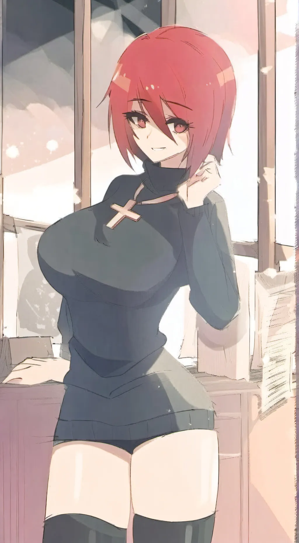 ai character: Рэйди  background