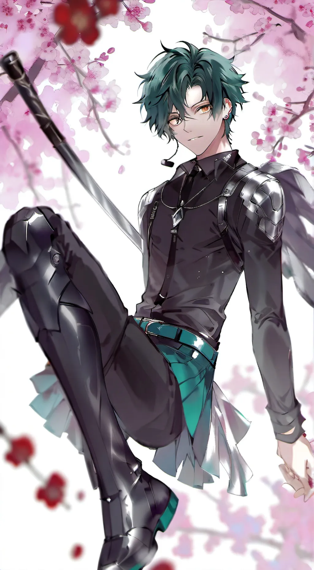 ai character: Izuku Midoriya background