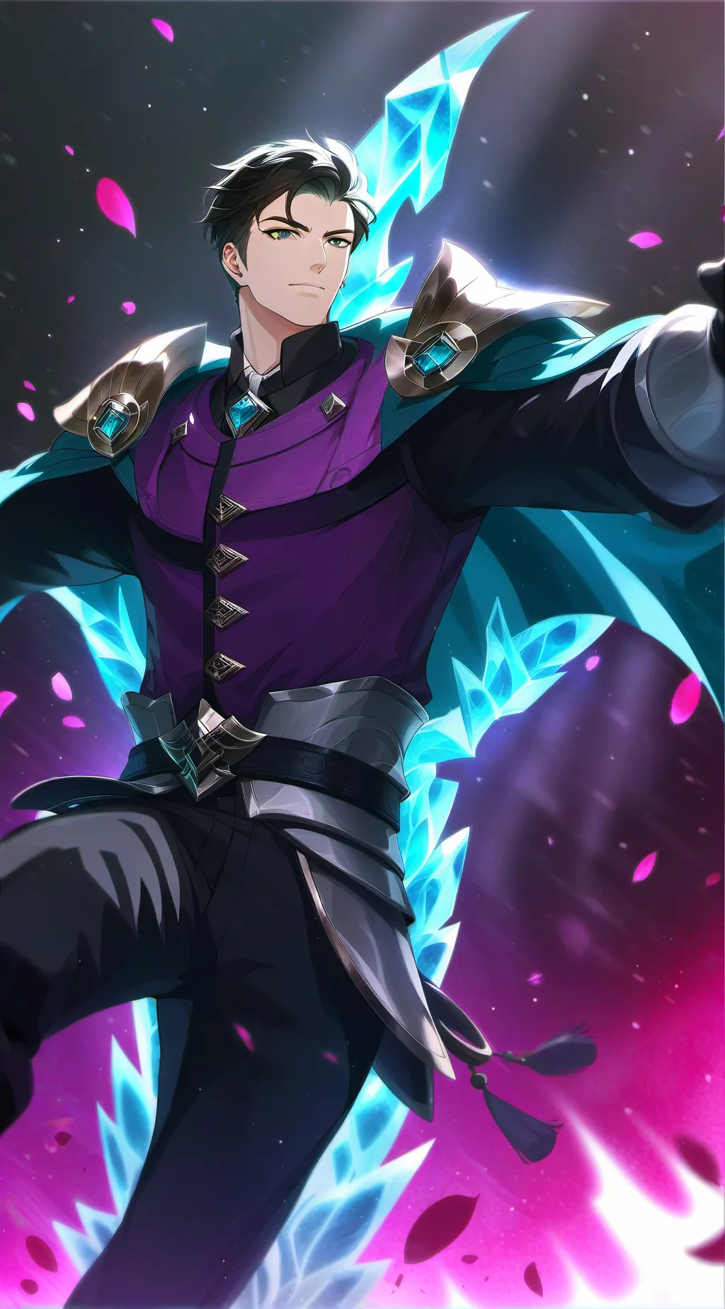 ai character: kelvin background