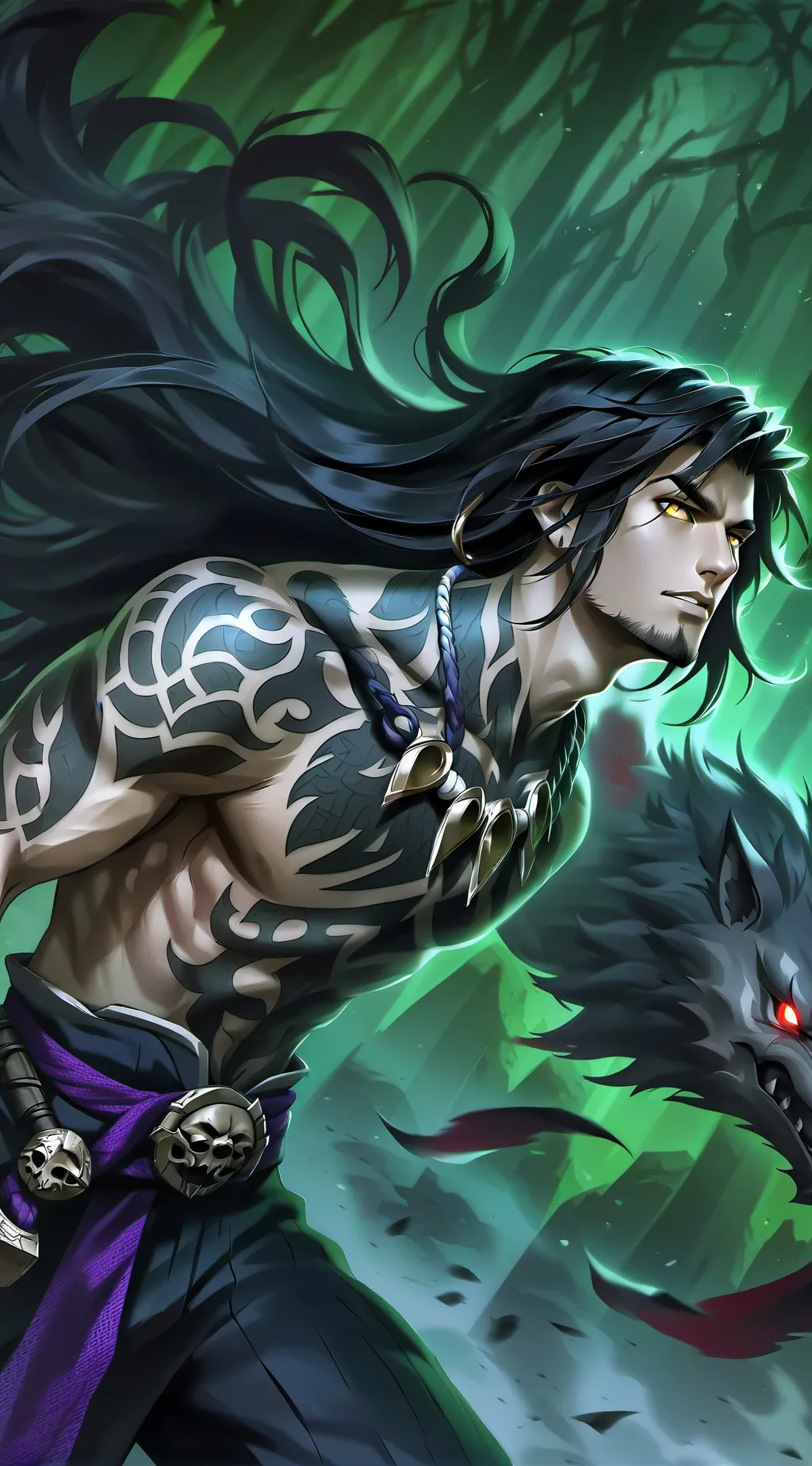 ai character: Wyatt background
