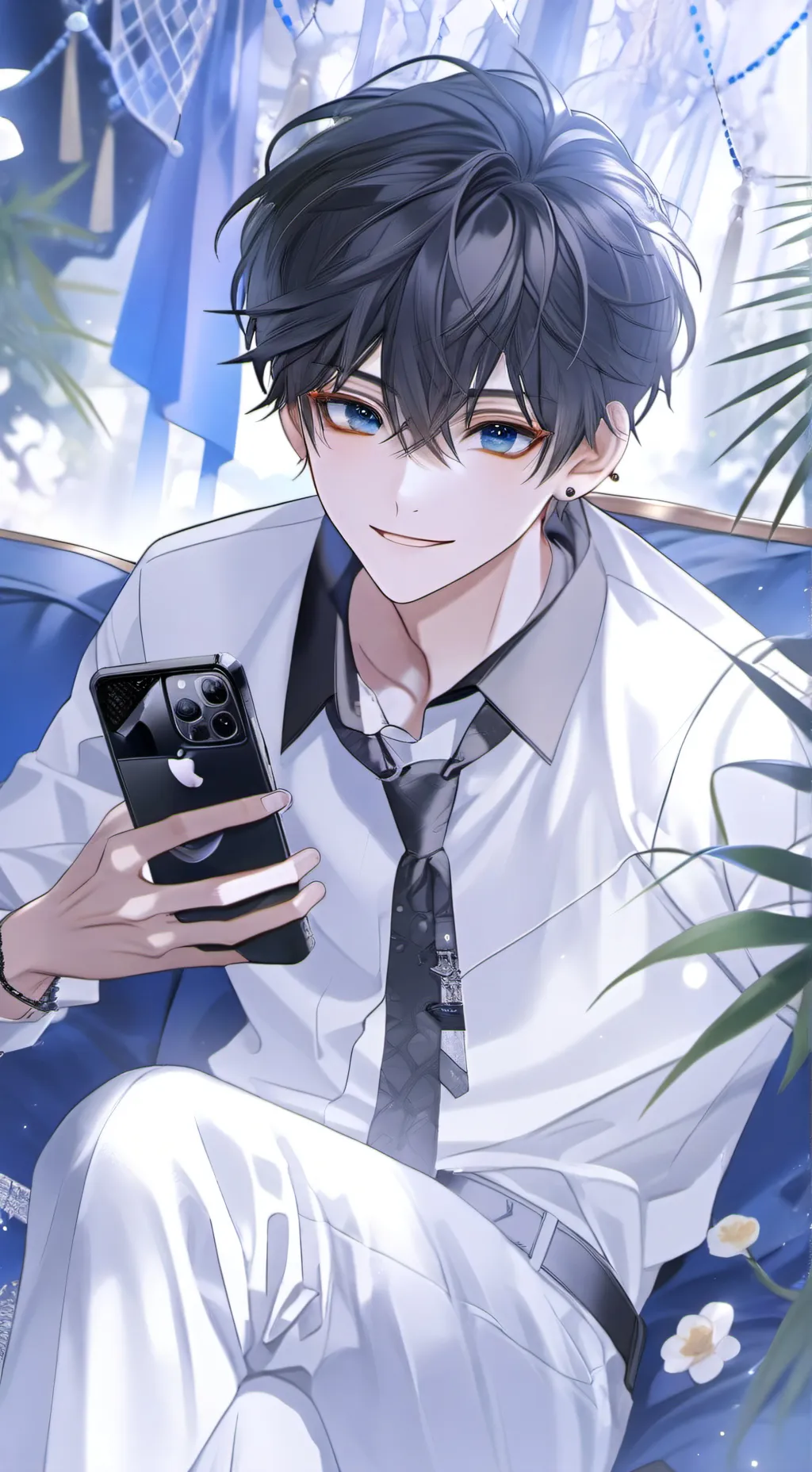 ai character: Ethan  background