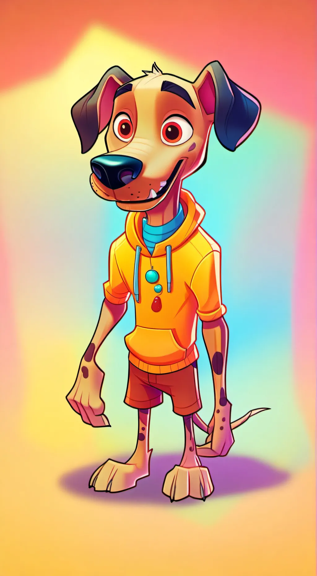 ai character: CLONE background