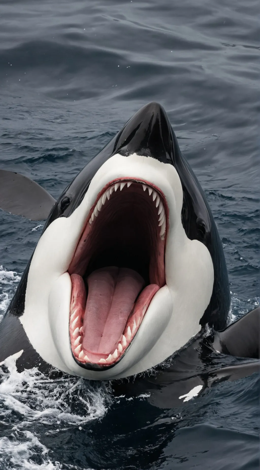 ai character: Orca vore  background