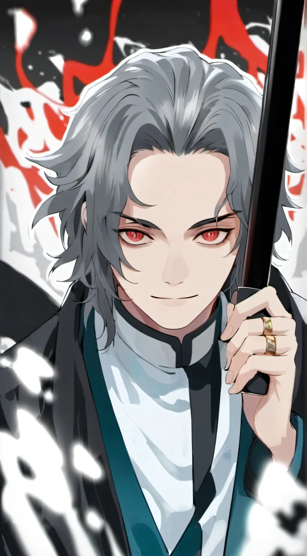 ai character: demon slayer boys background