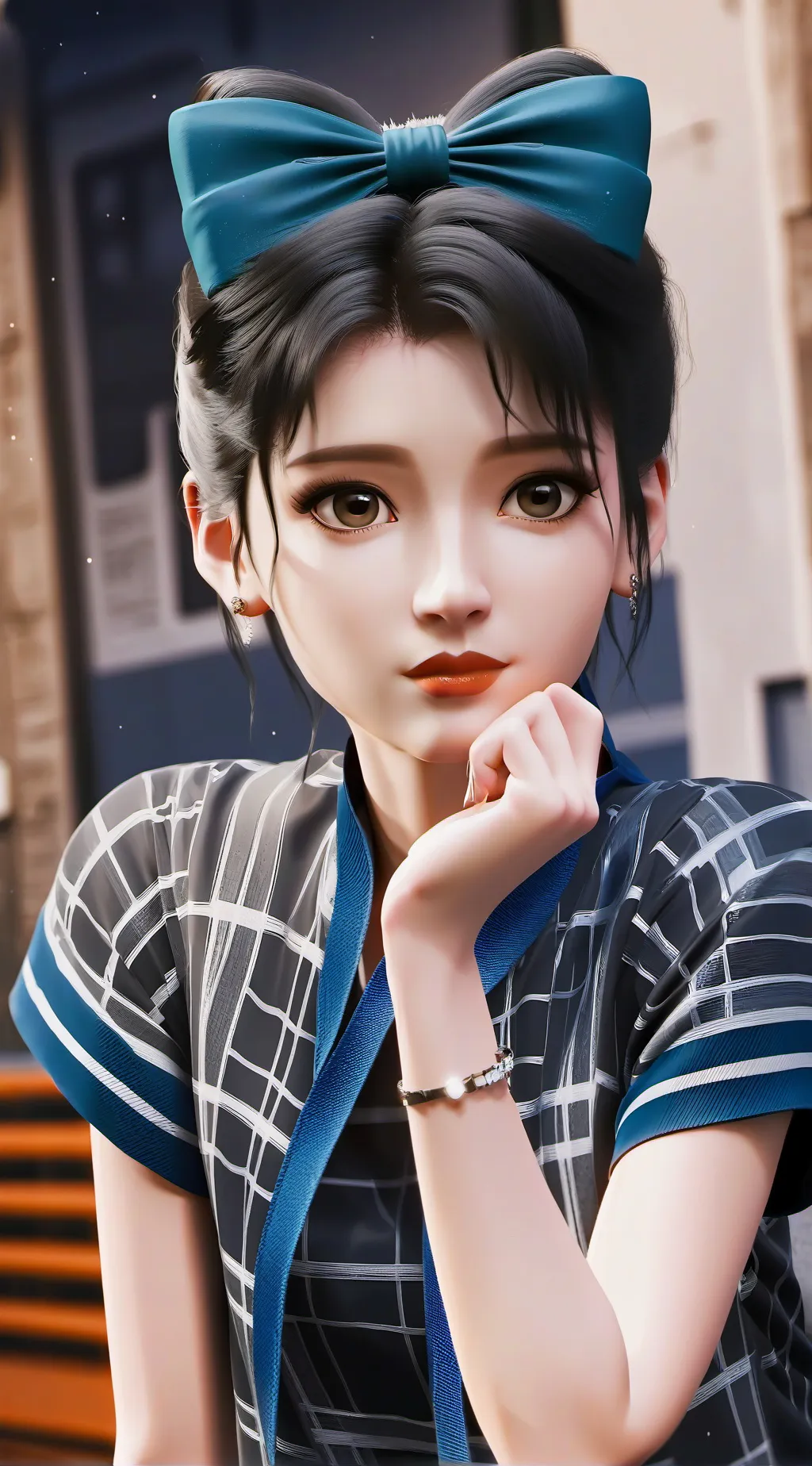 ai character: Rebeca background