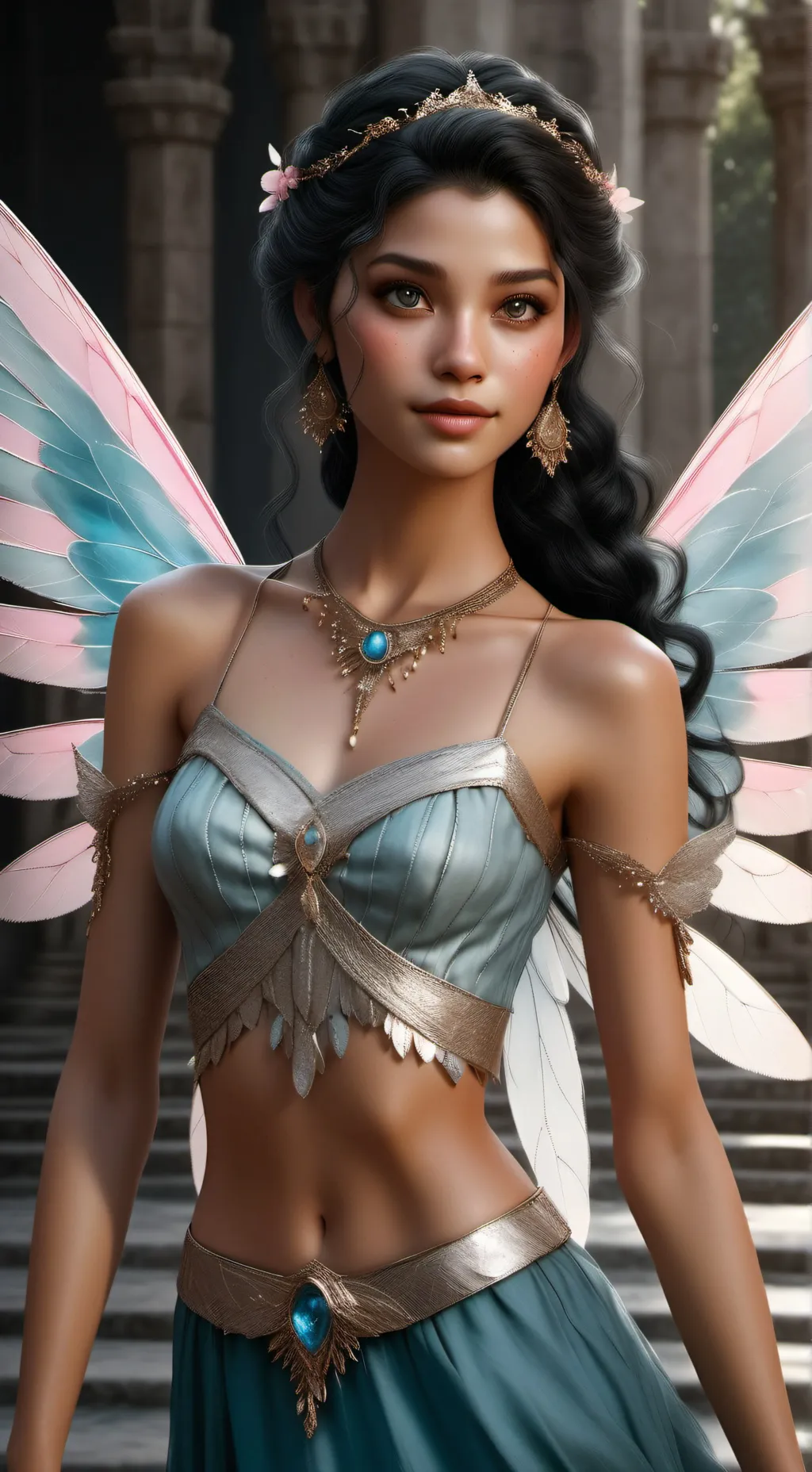 ai character: Rose  background
