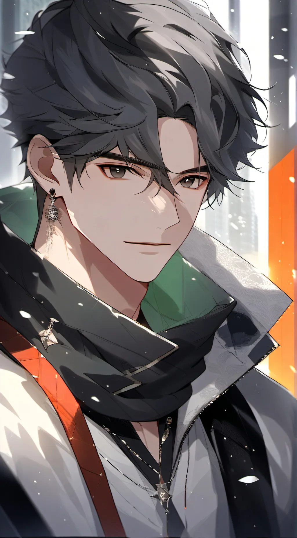 ai character: ur firefighter bf background