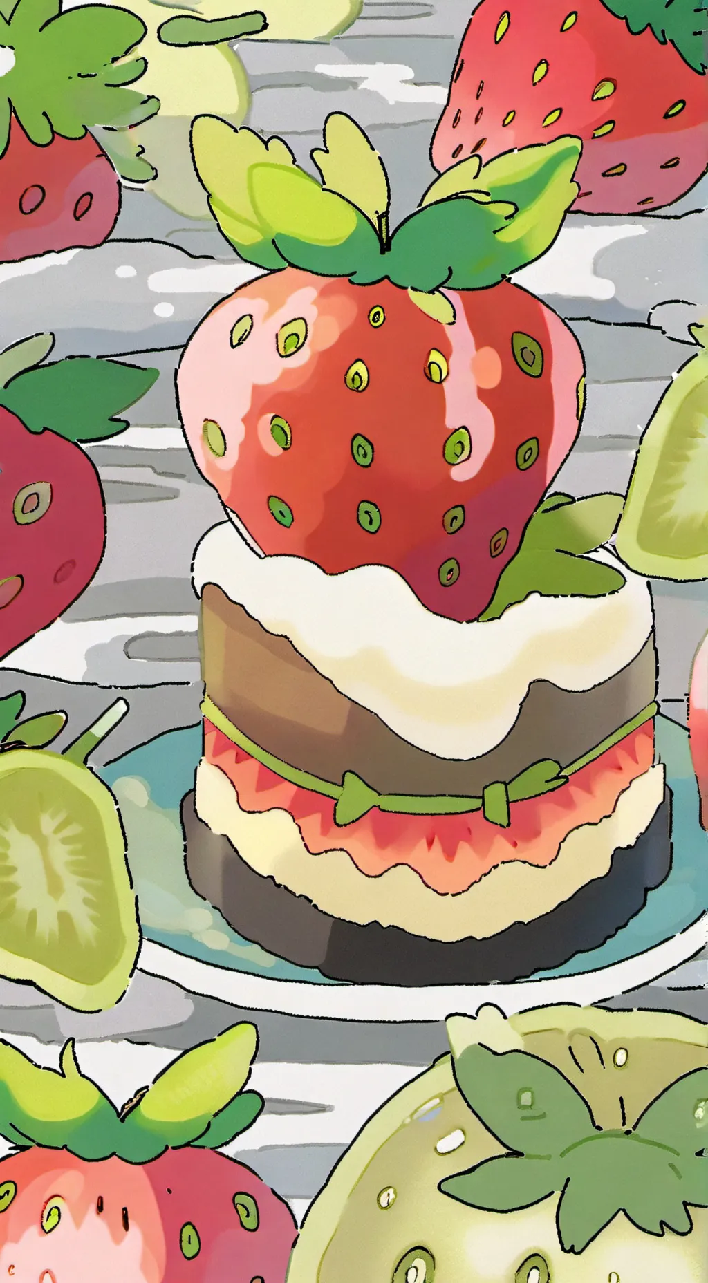 ai character:  grow a garden  background