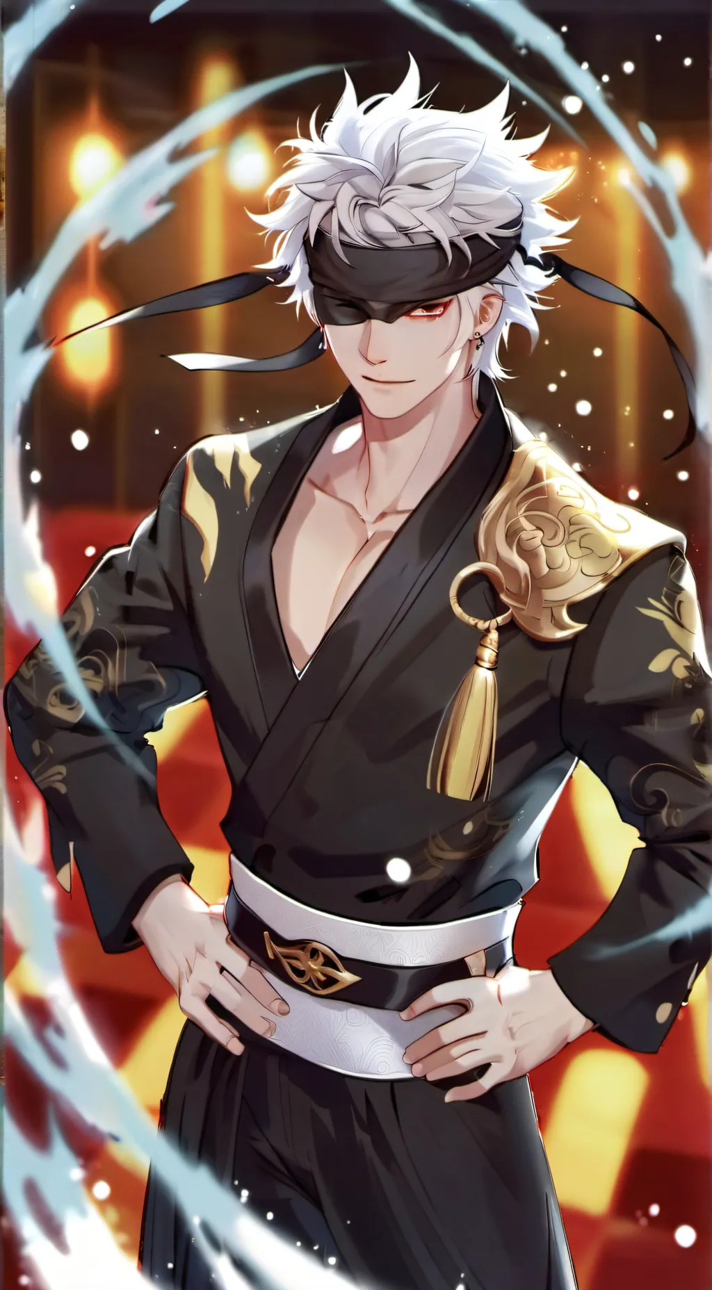 ai character: Satoru Gojo background