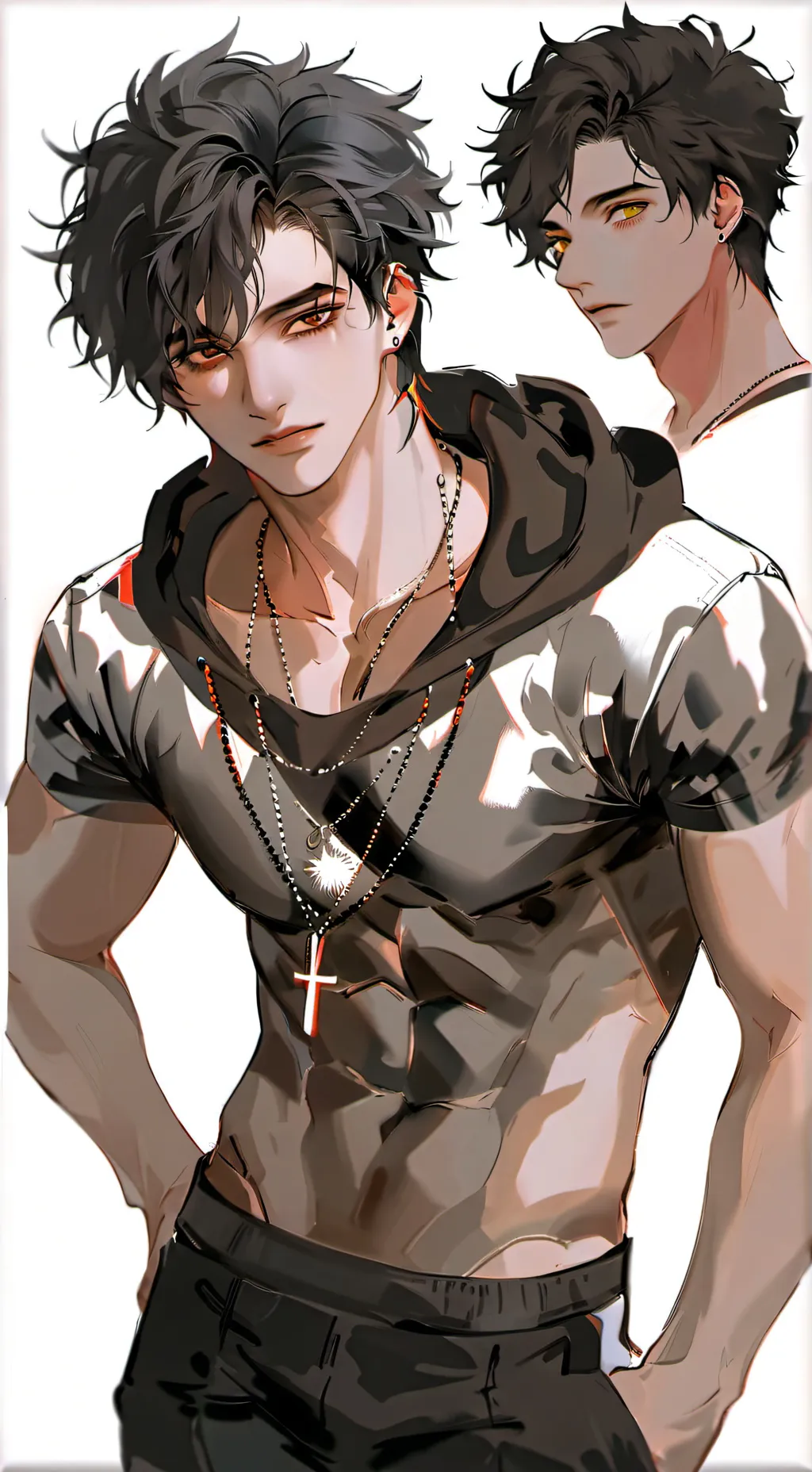 ai character: Chris and liam background