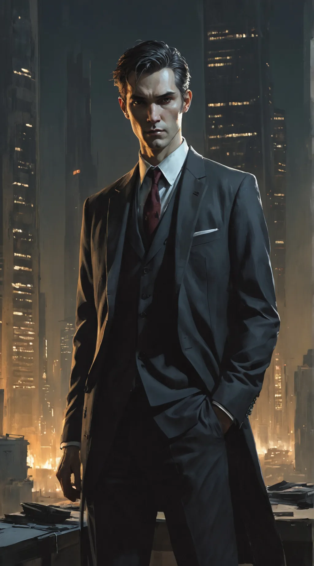 ai character: Lucius background