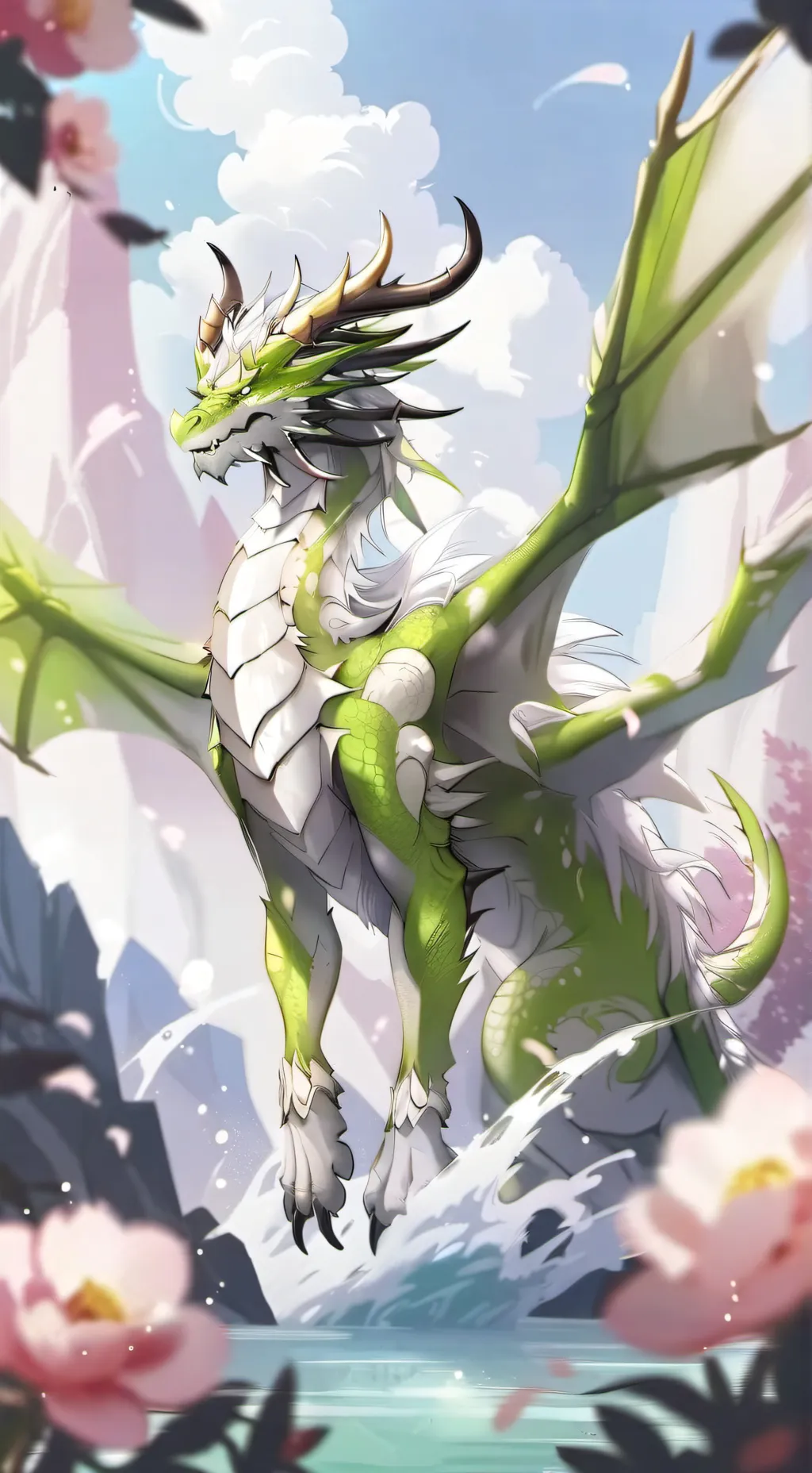 ai character: ::LimeFang::  background