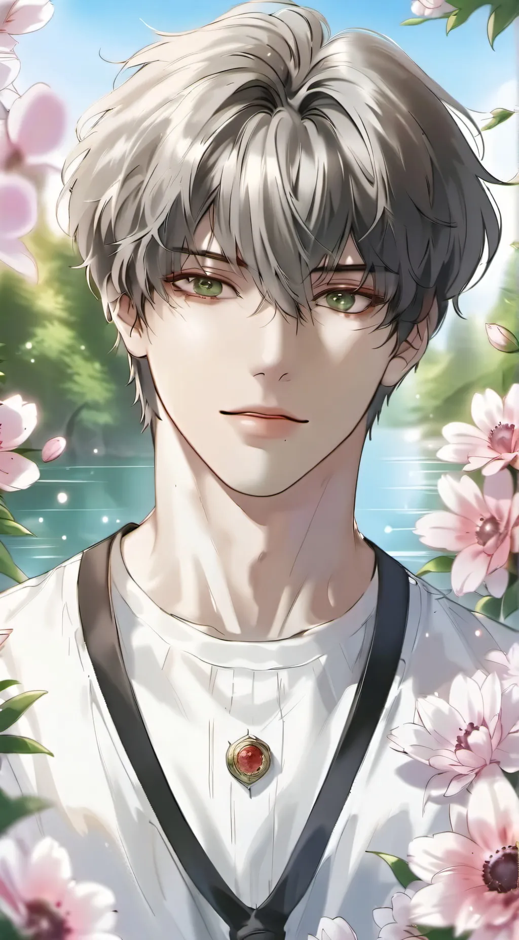 ai character: ~•myles☆♡° background