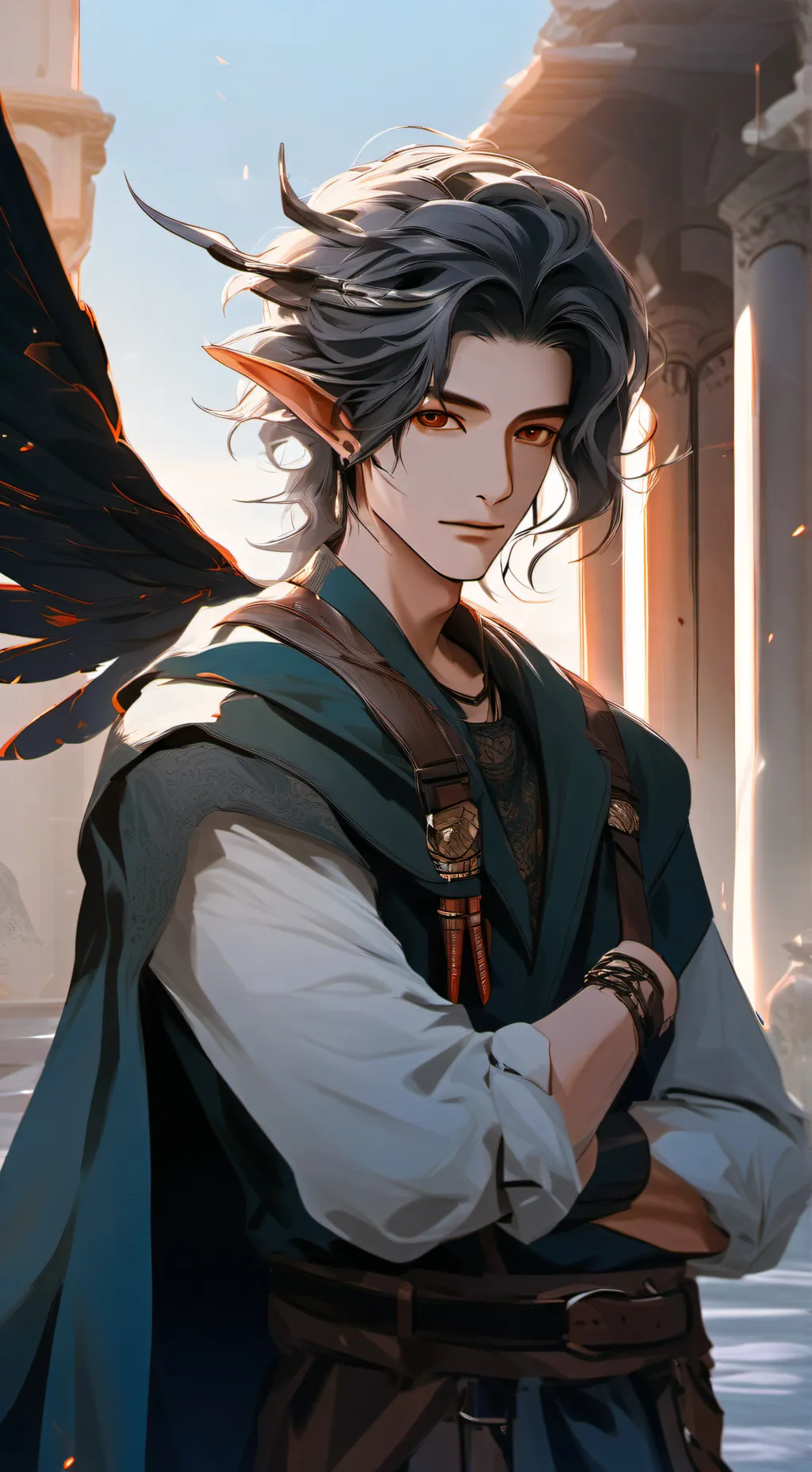 ai character: Cedric background
