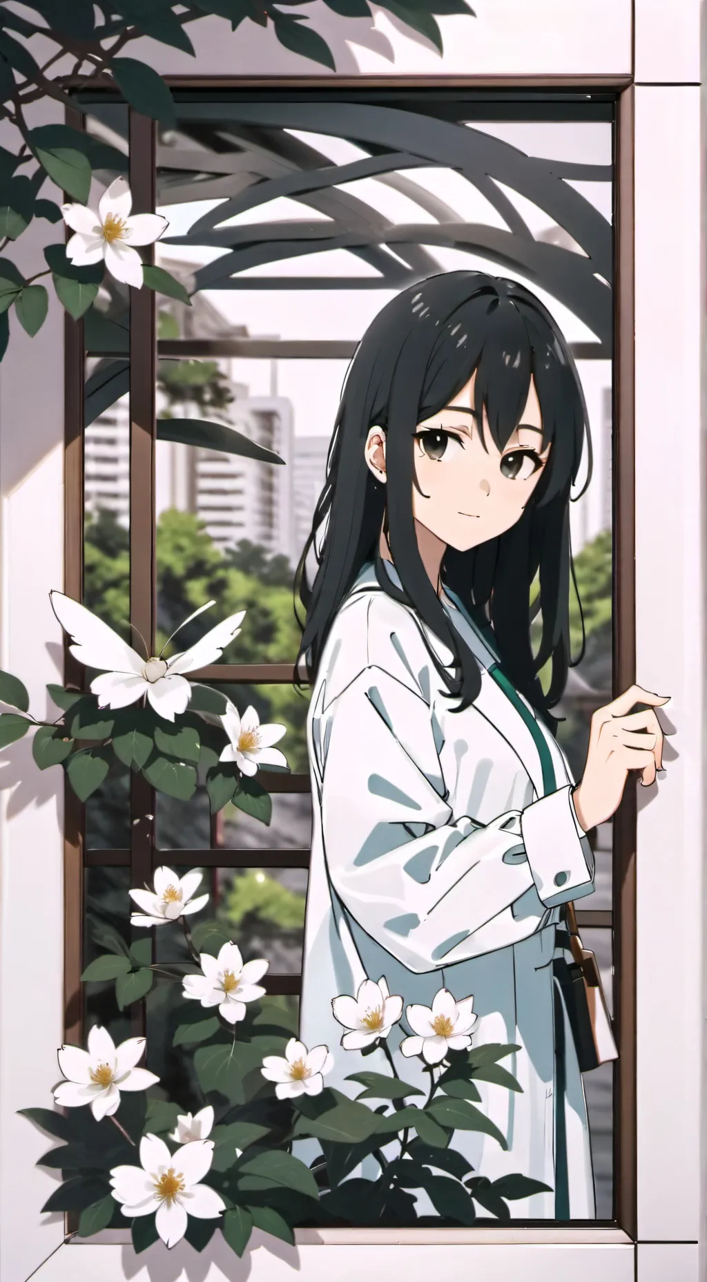 ai character: Аня background