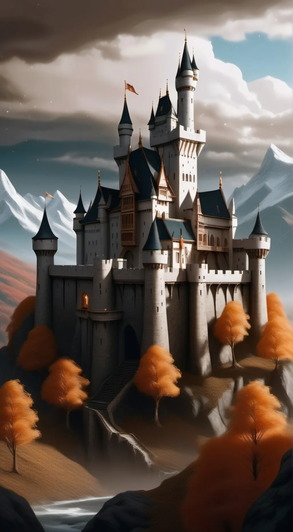 ai character: TVD  background