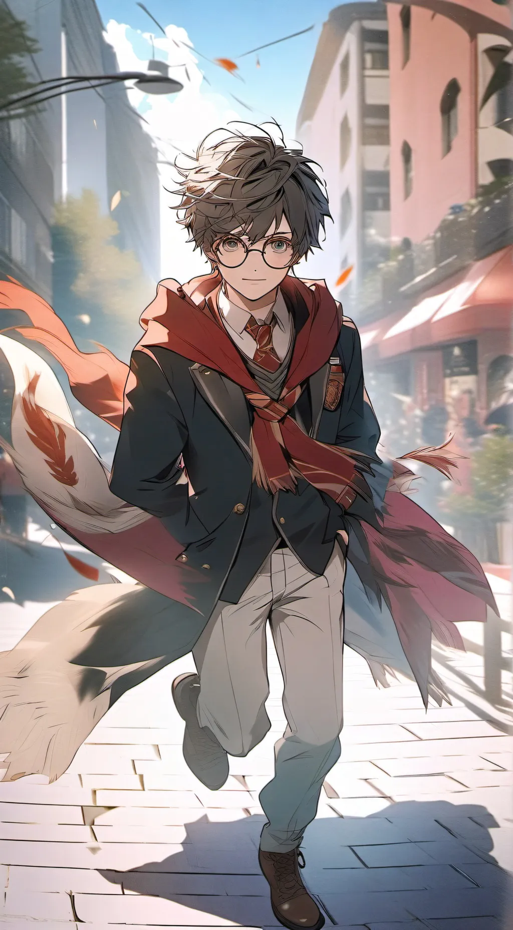 ai character: Harri potter background