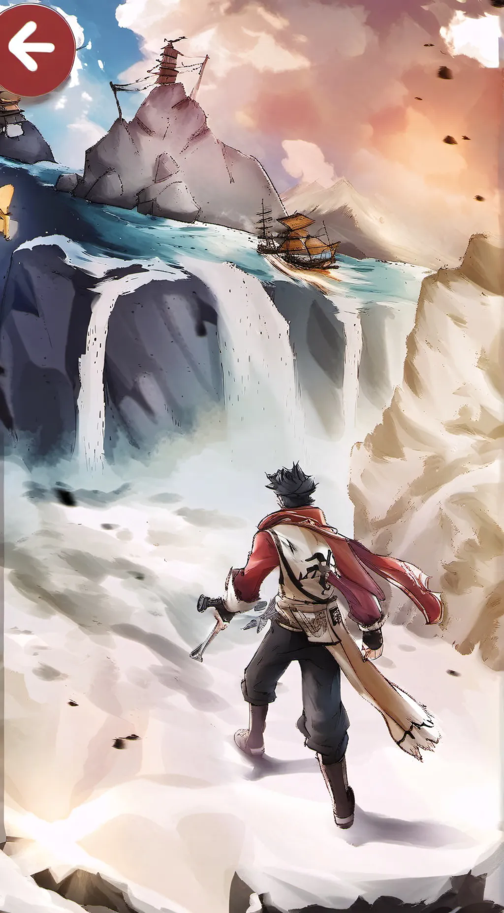 ai character: king legacy fruits background