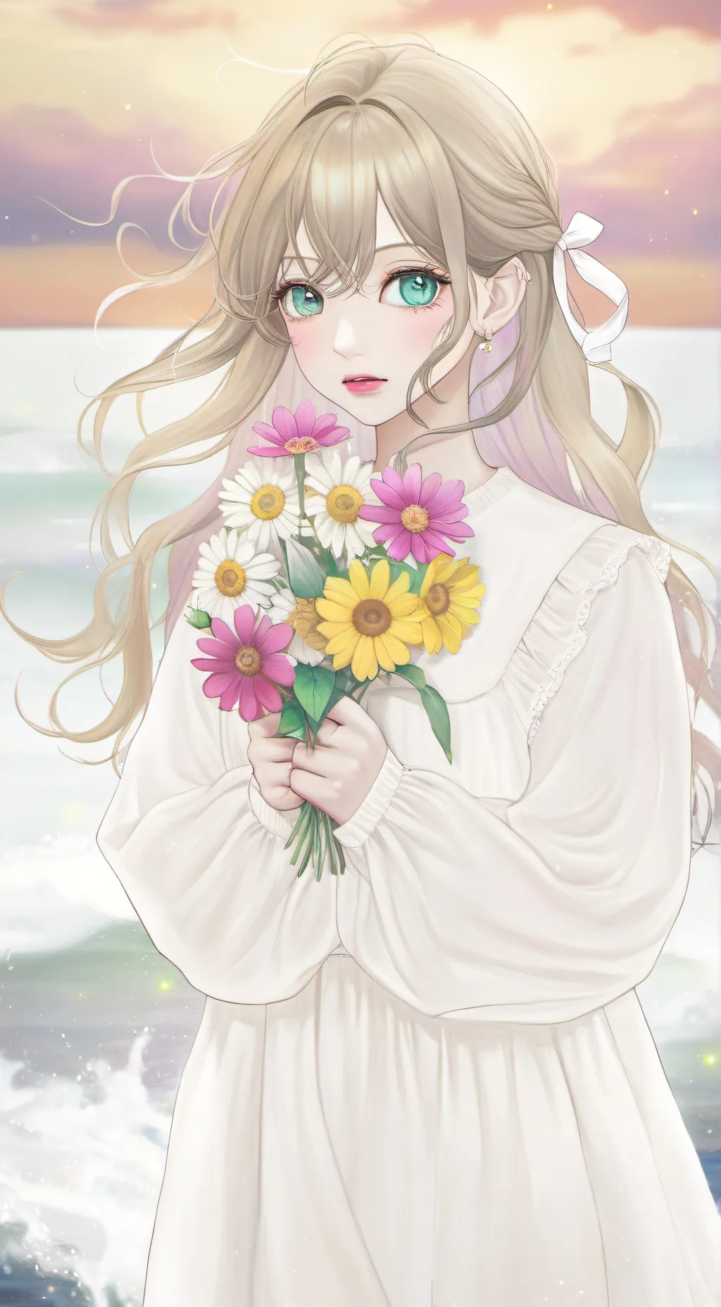 ai character: Sarah background