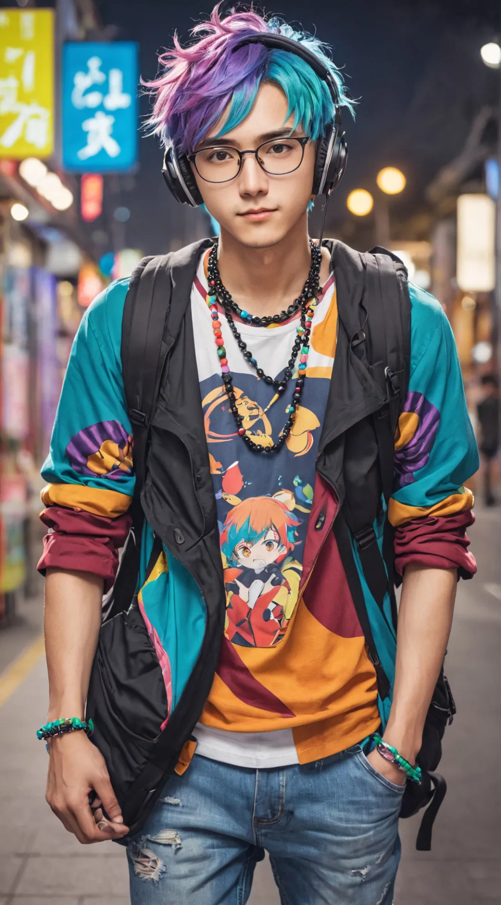ai character: Haruto background