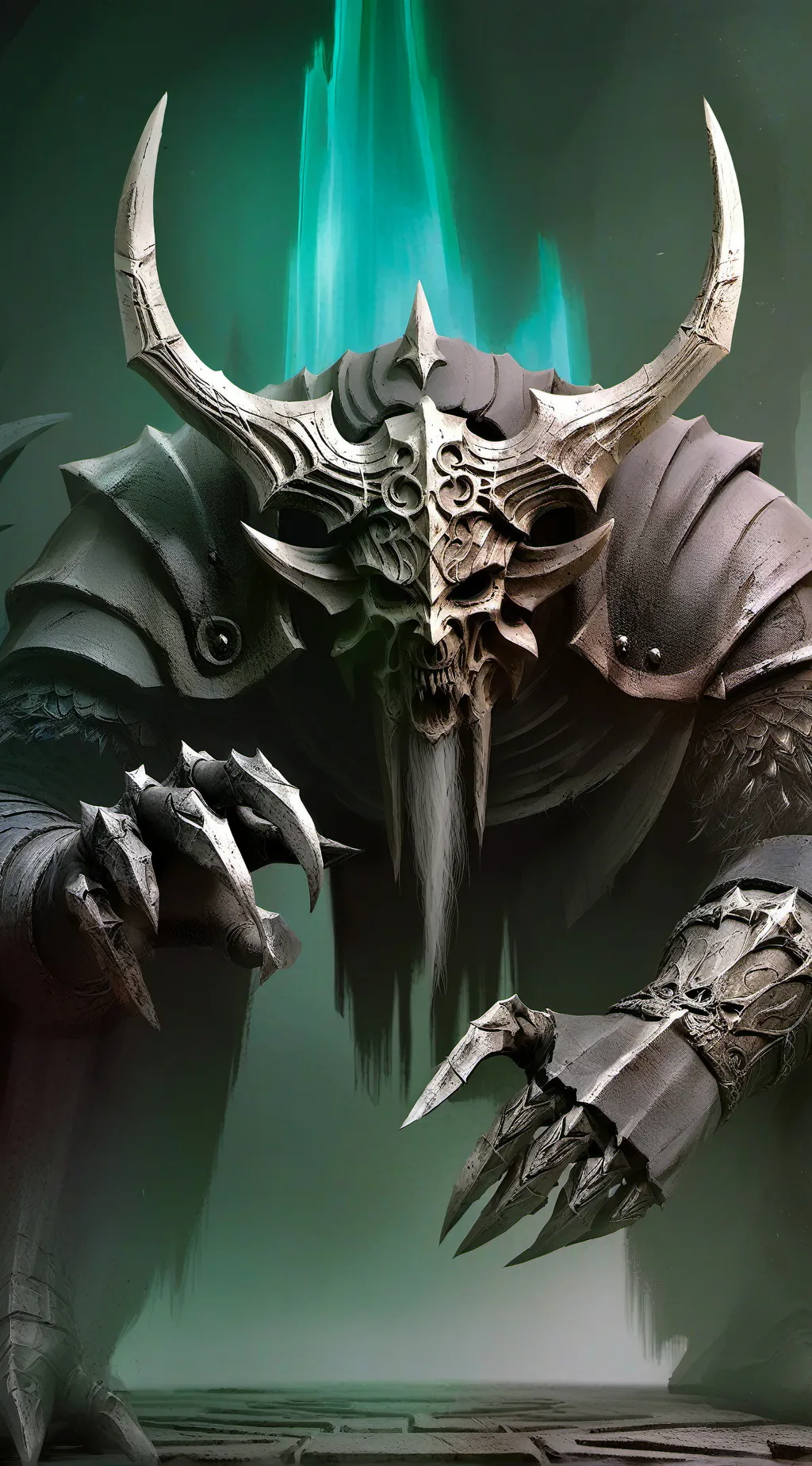 ai character: potwór le?nego la background