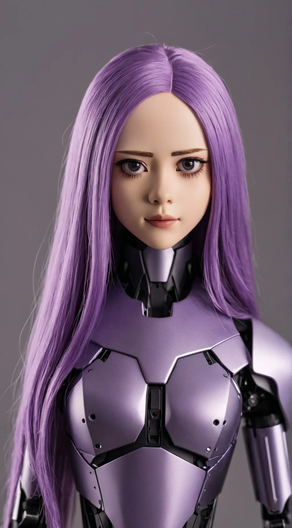 ai character: PURPLE  background