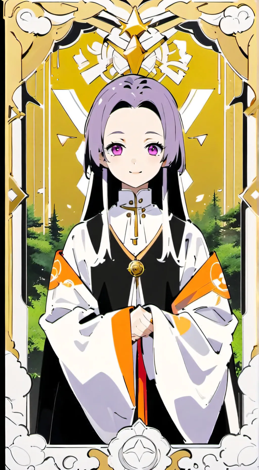 ai character: kny background