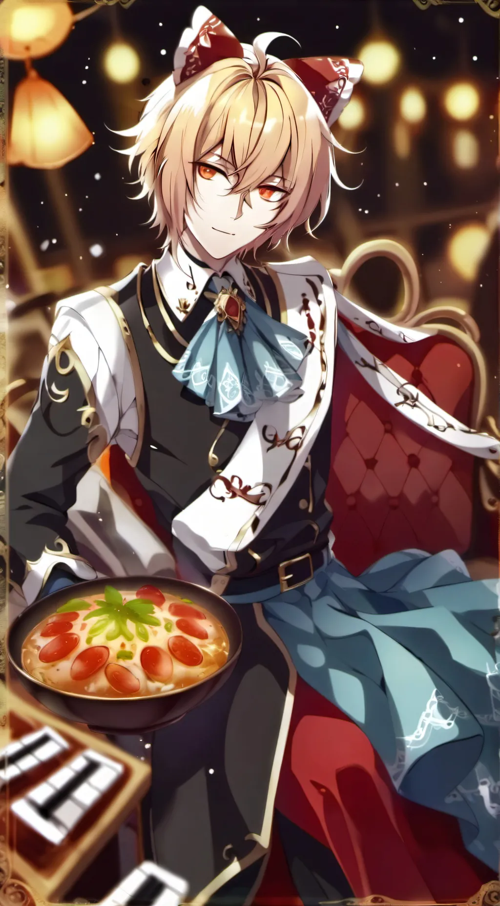 ai character: lily background