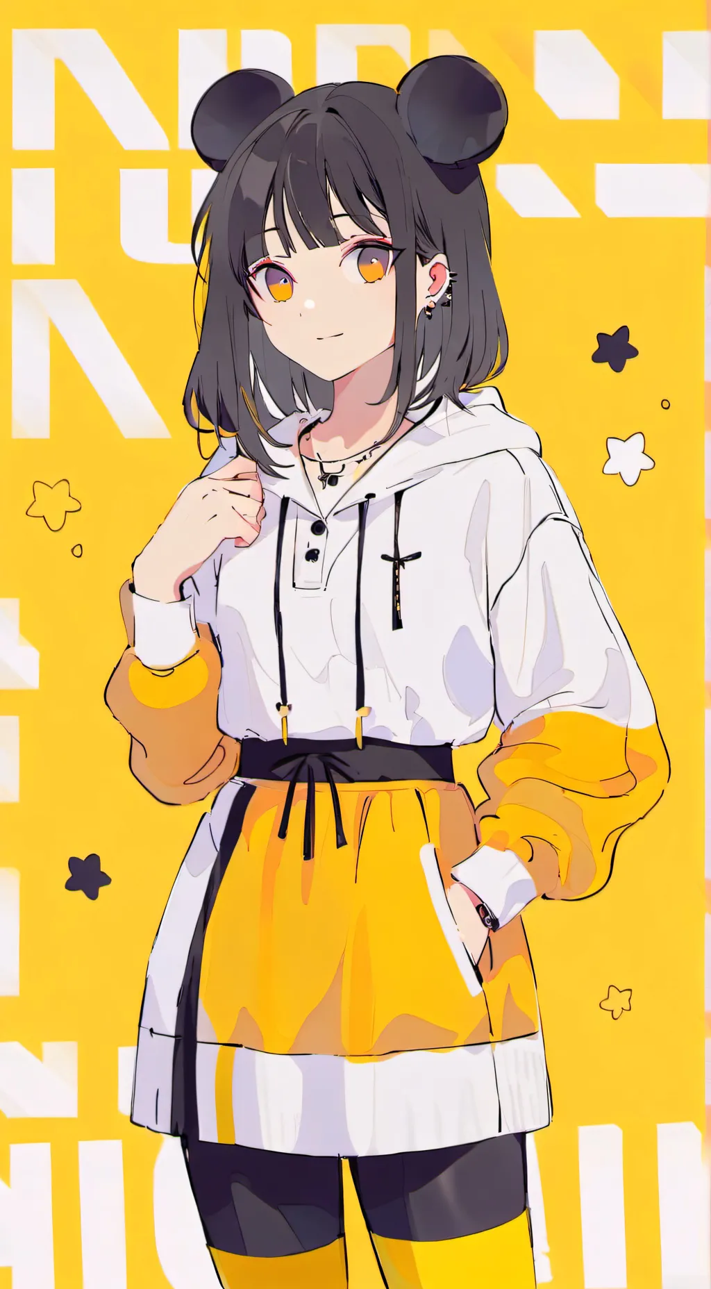 ai character: Mia  background