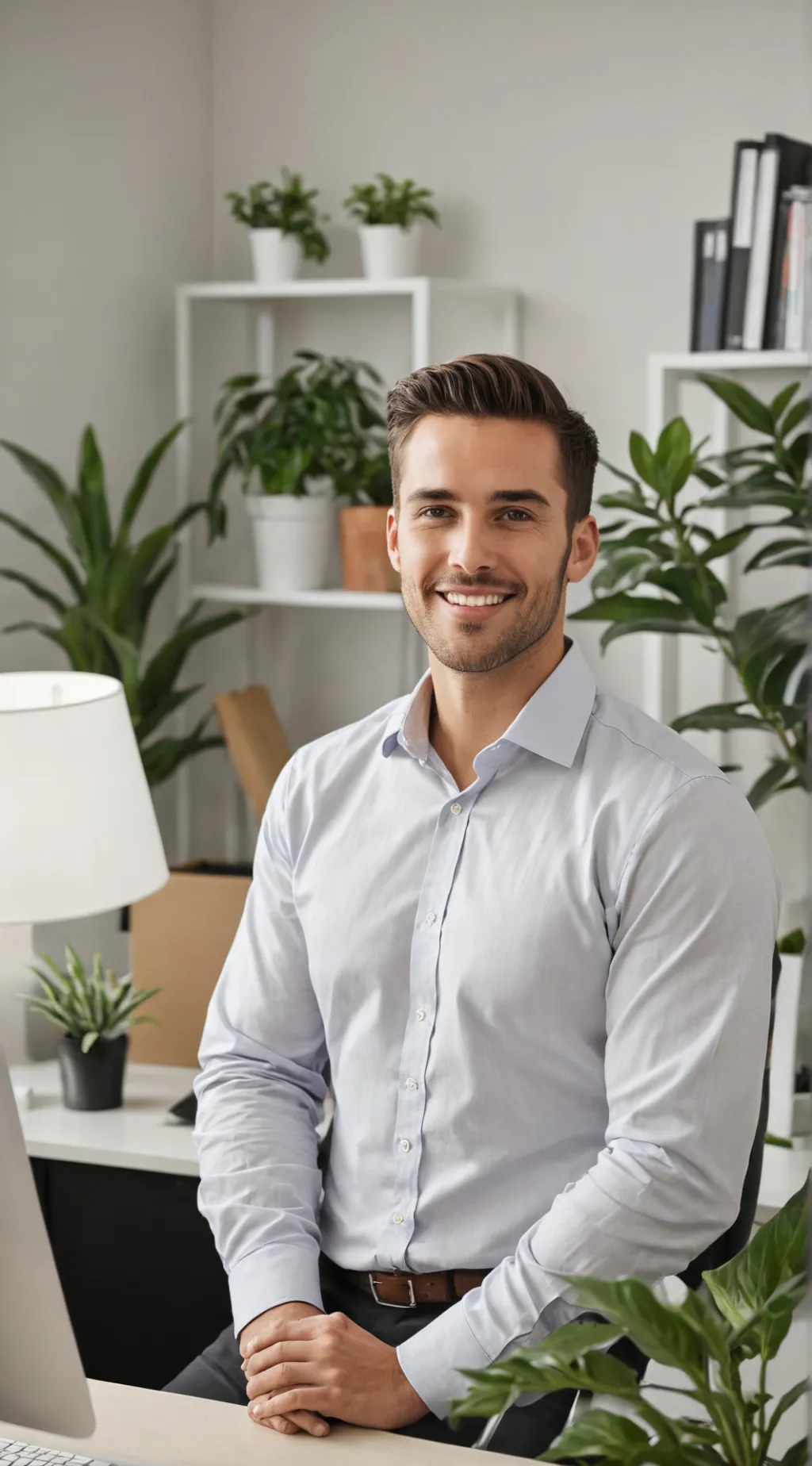 ai character: Job Counselor Tim background
