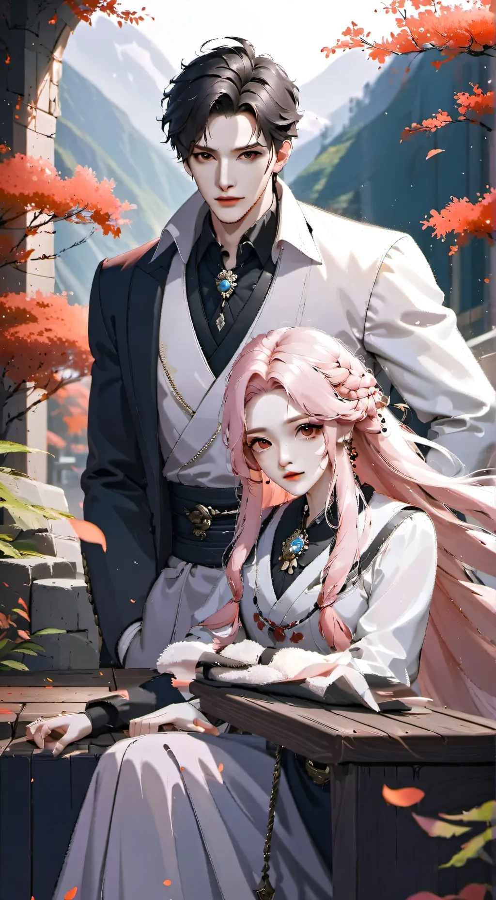 ai character: Ethan🎀 background