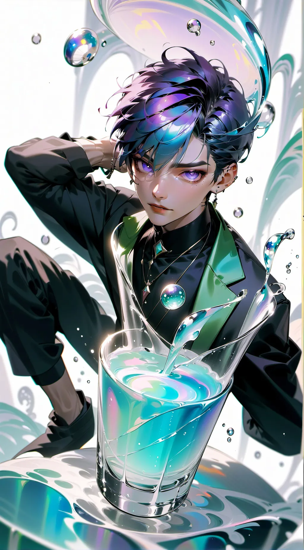 ai character: Max background