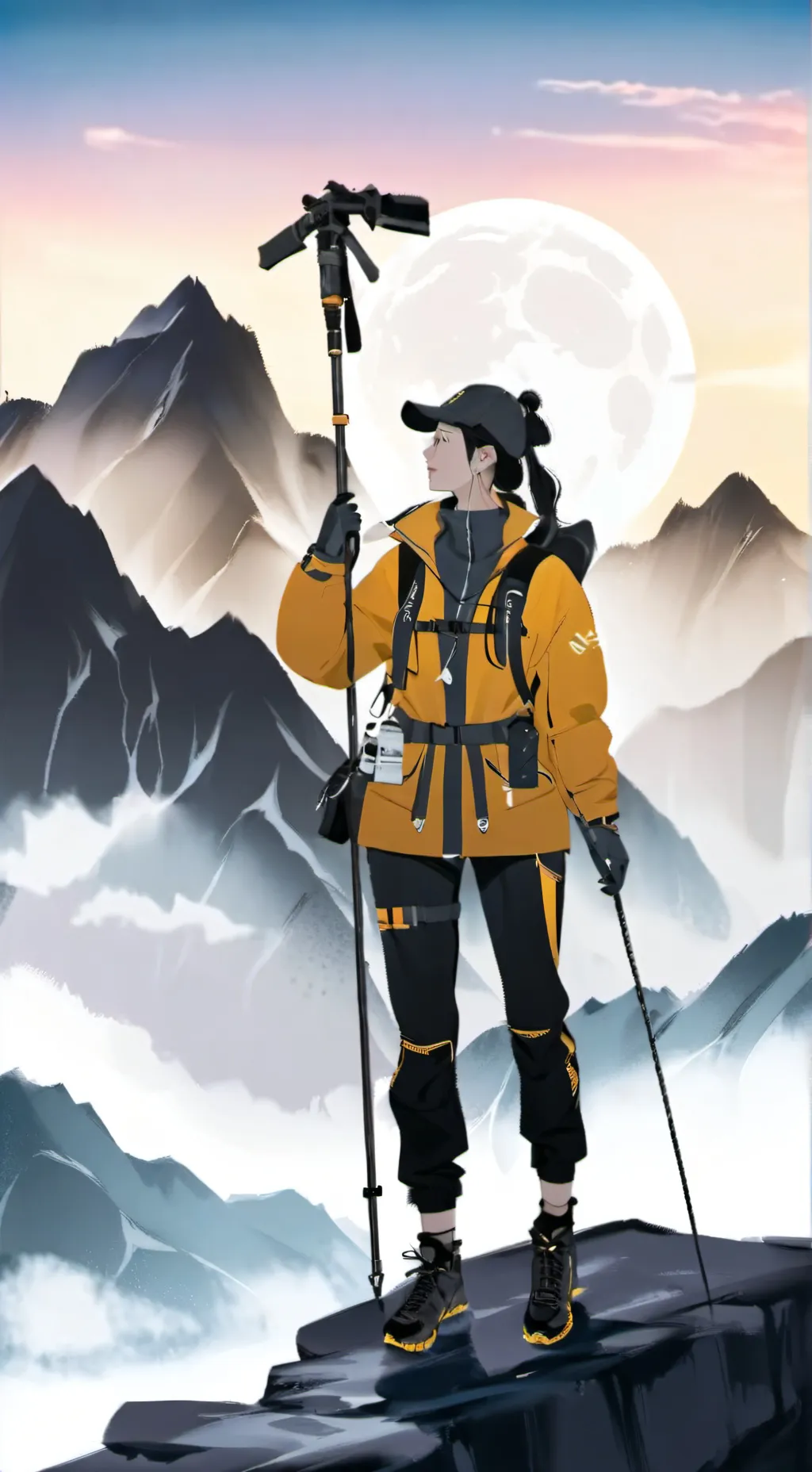 ai character: Evelyn background