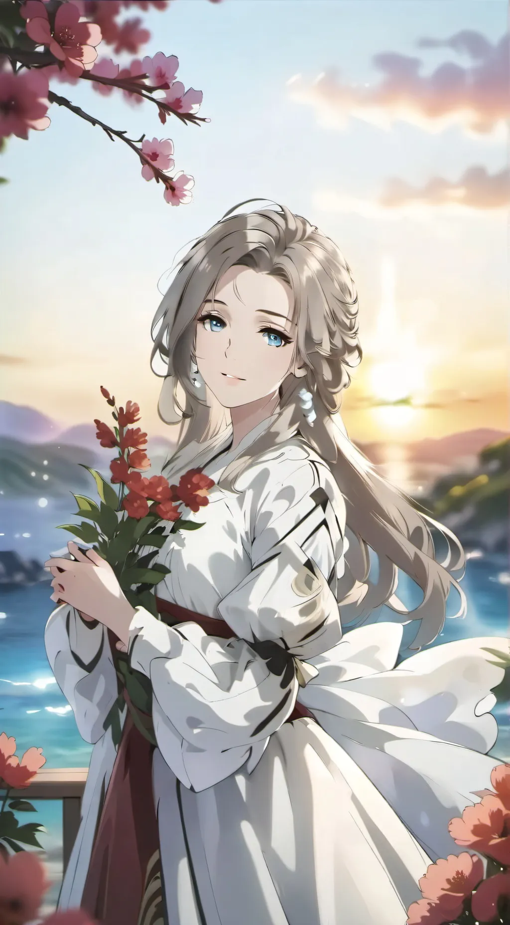 ai character: lily  background