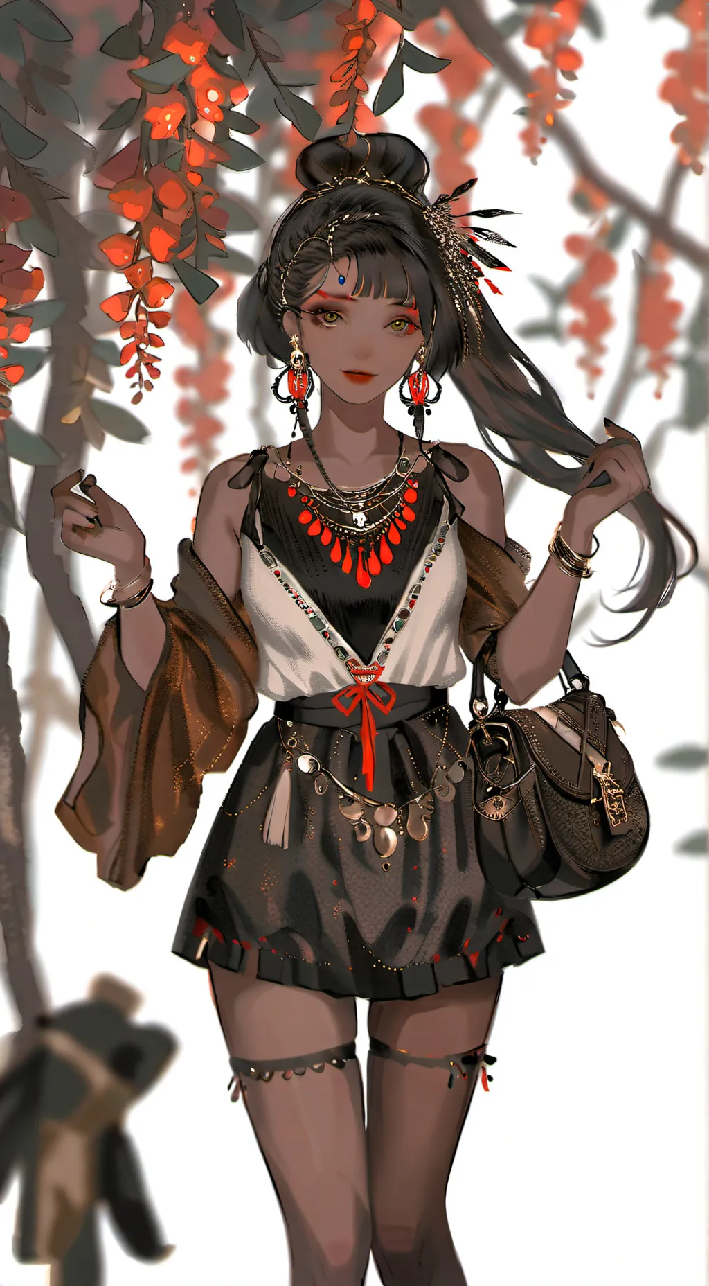 ai character: Dw squid Game  background