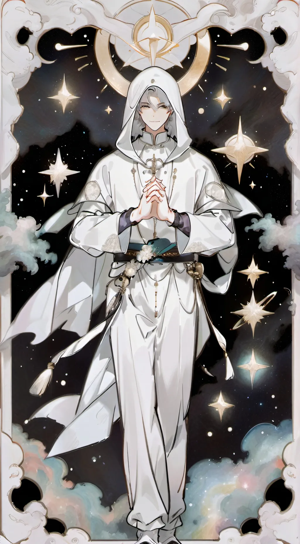 ai character: God Miloš background