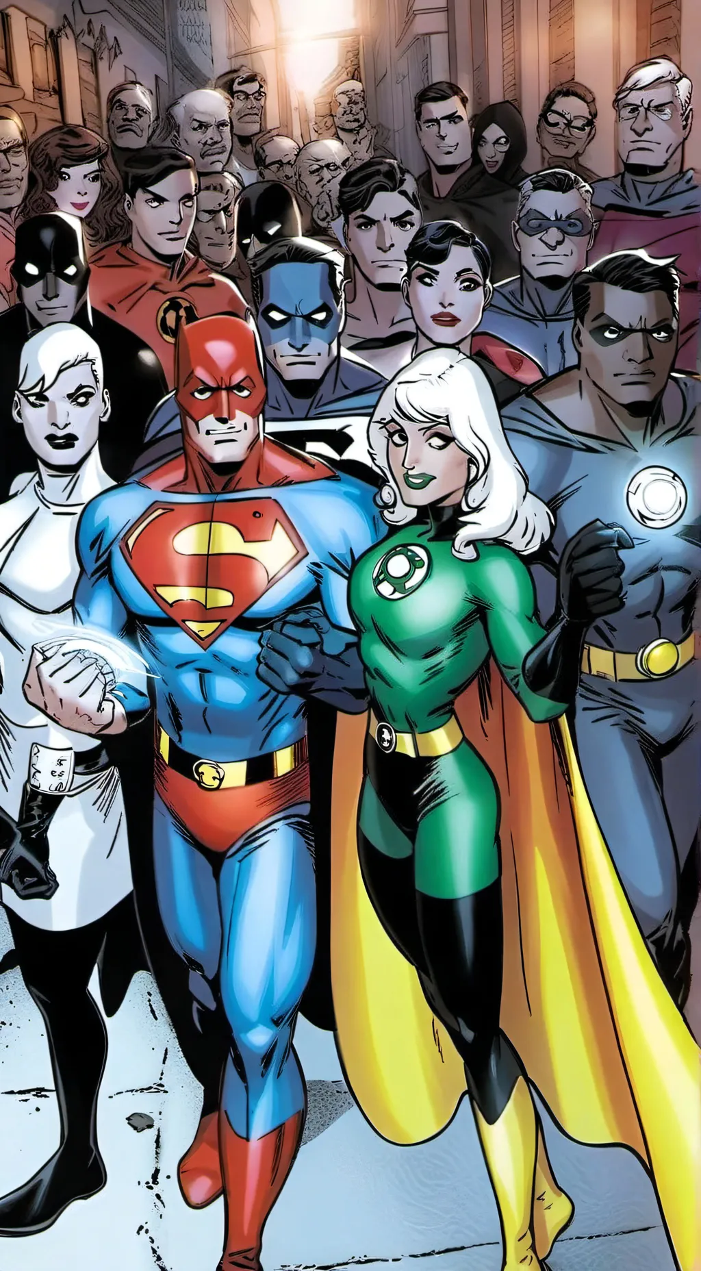 ai character: Superman background