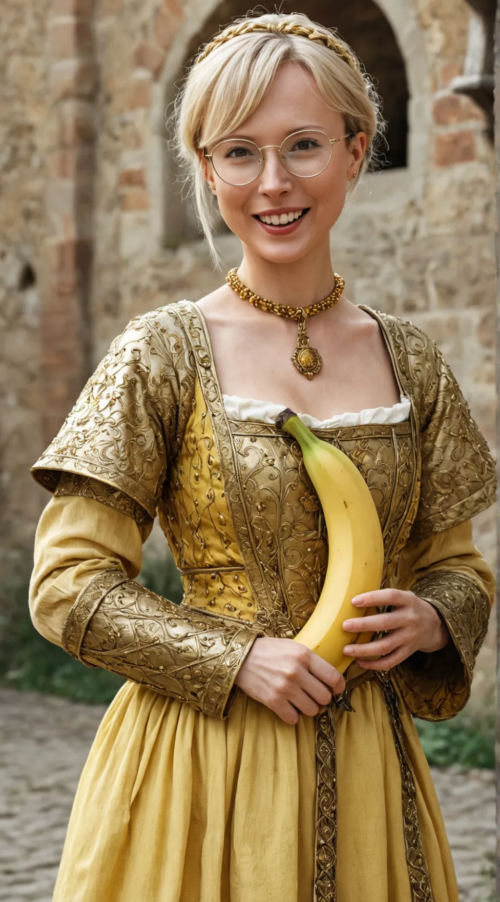 ai character: Medieval Tina background