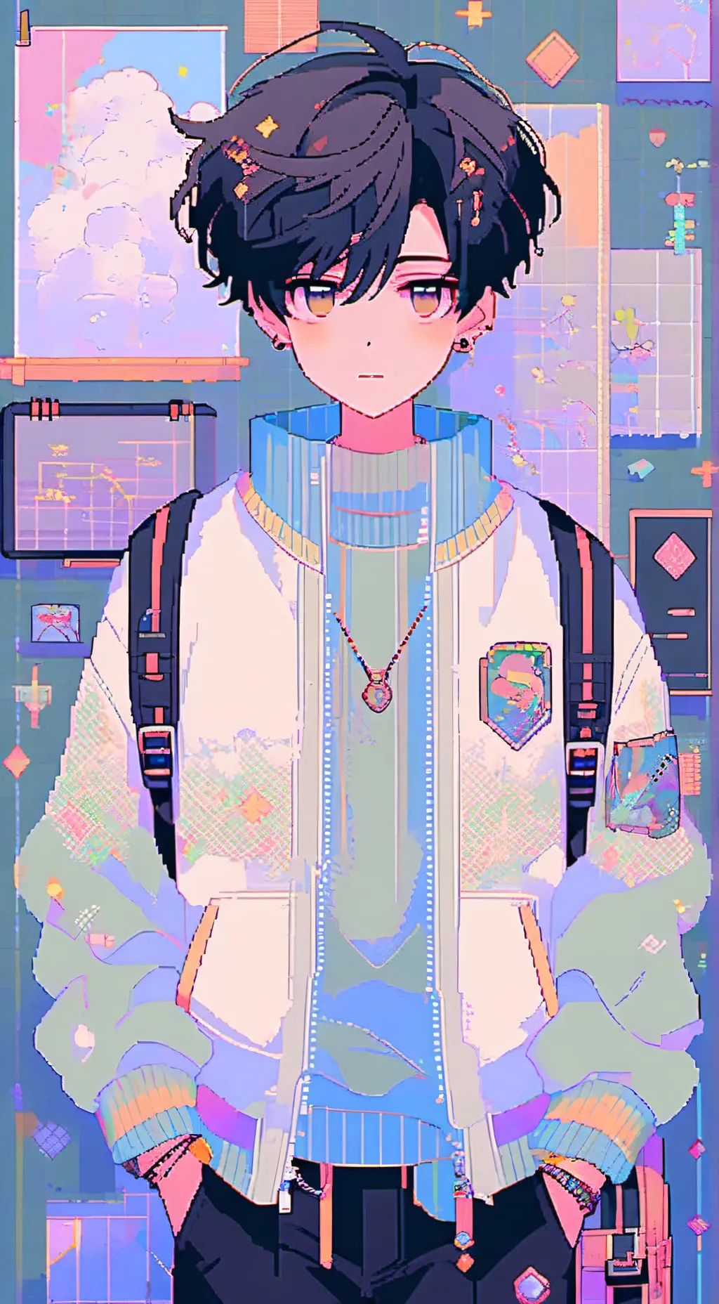 ai character: Zero background