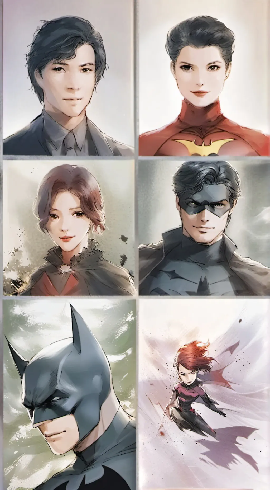 ai character: Bat Family  background